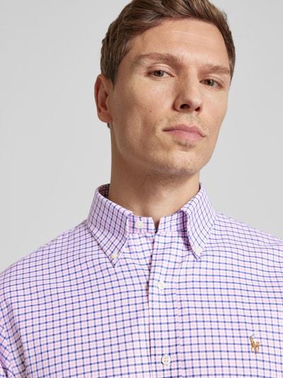 Polo Ralph Lauren Regular Fit Freizeithemd mit Button-Down-Kragen Rose 3