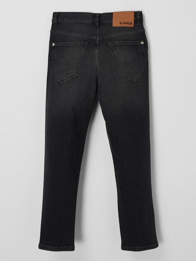 Garcia Dad Fit Jeans mit Stretch-Anteil Modell 'Dalino' Schwarz 4