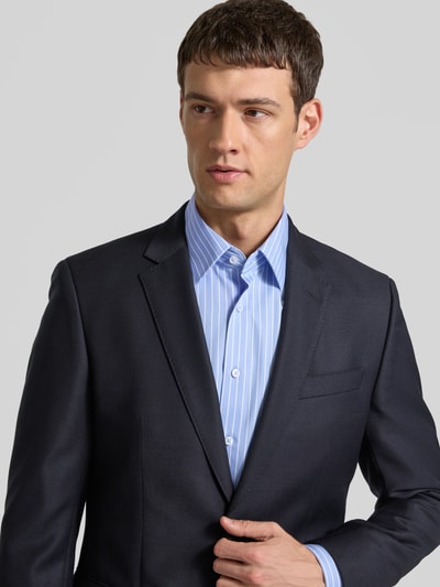 ETERNA Koszula biznesowa o kroju comfort fit z kieszenią na piersi Błękitny 3