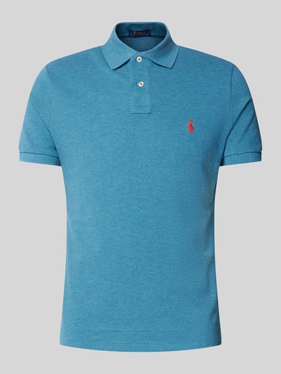 Polo Ralph Lauren Poloshirt mit Label-Stitching Marine 2