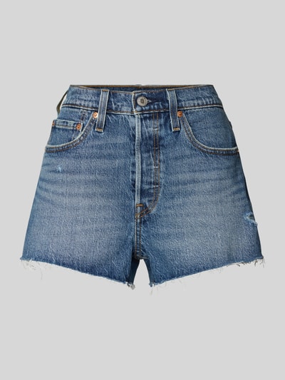 Levi's® Regular Fit Jeansshorts im 5-Pocket-Design Modell '501' Jeansblau 2