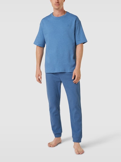 Gant Sweatpak in gemêleerde look Blauw - 1