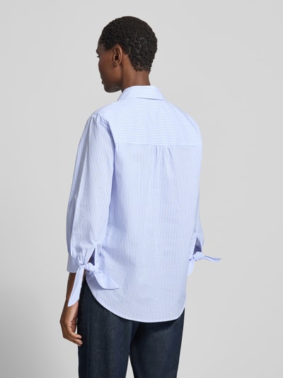 Christian Berg Woman regular fit blouse met 3/4-mouw Bleu - 5