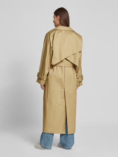 Gestuz Trenchcoat mit Taillengürtel Modell 'souri' Beige 5