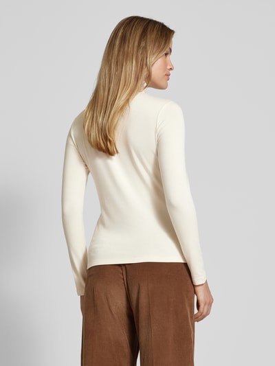 Lauren Ralph Lauren Sweter z dzianiny z golfem model ‘ALANA’ Écru 5