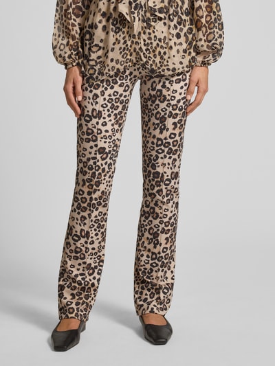 Marc Cain Stoffhose mit elastischem Bund Camel 4