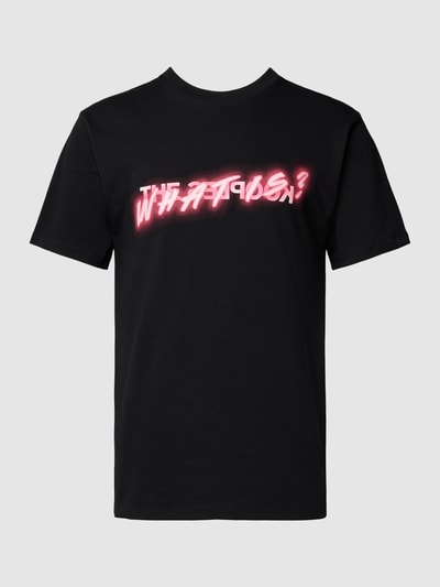 The Kooples T-Shirt mit Statement-Print Black 2
