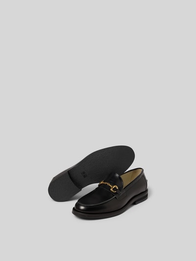 Duke & Dexter Loafer mit Label-Detail Black 5