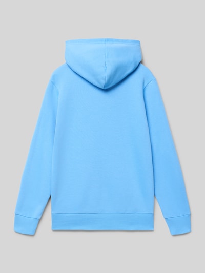 CHAMPION Bluza z kapturem, wyhaftowanym logo i kieszenią kangurką Turkusowy 3