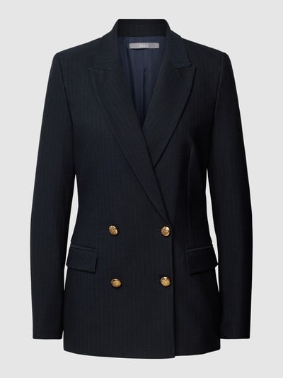 Jake*s Collection Blazer met streepmotief Donkerblauw - 2