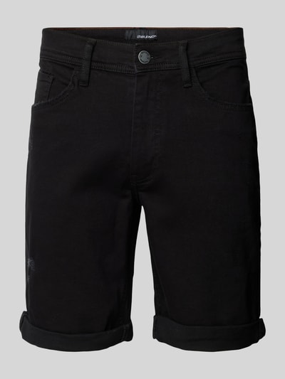 Blend Slim Fit Jeansshorts im 5-Pocket-Design Black 2