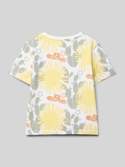 Name It T-shirt z okrągłym dekoltem model ‘HANNO’ Biały 3