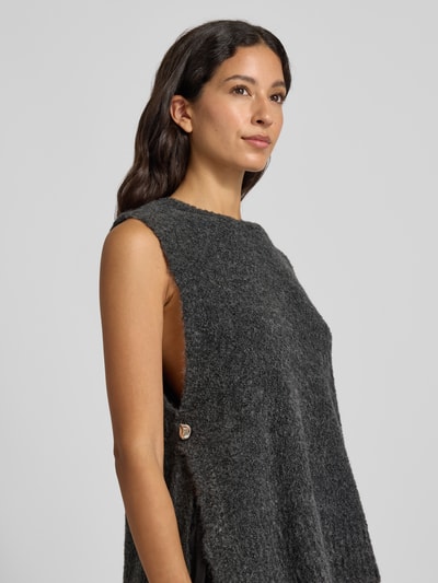 s.Oliver BLACK LABEL Regular Fit Pullunder mit Woll-Anteil Anthrazit 3