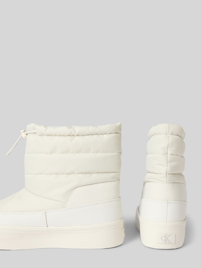 Calvin Klein Jeans Snowboots mit Label-Detail Weiss 2