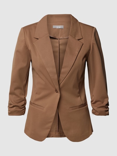 Fransa Blazer met strookzakken, model 'ZABLAZER' Cognac - 2