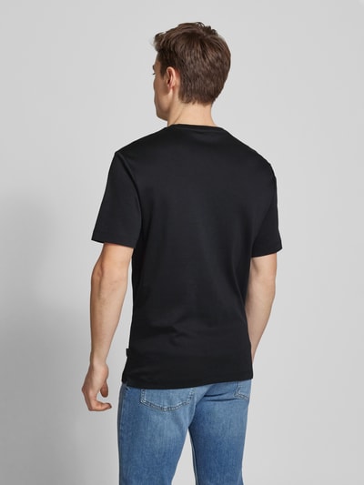 CG - Club of Gents T-Shirt mit Rundhalsausschnitt Modell 'Brooks' Black 5