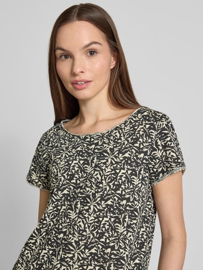 Tom Tailor T-shirt o kroju regular fit z czystej bawełny Czarny 3