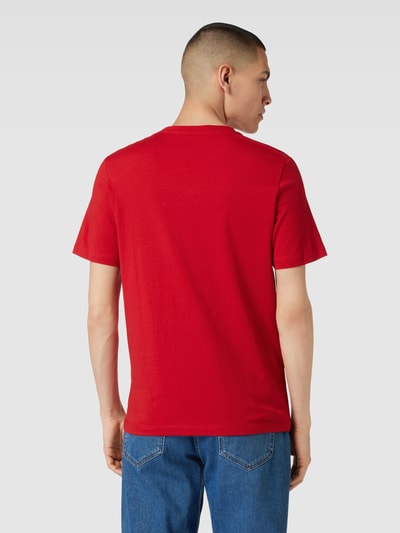 s.Oliver RED LABEL T-shirt z nadrukiem z logo Czerwony 5