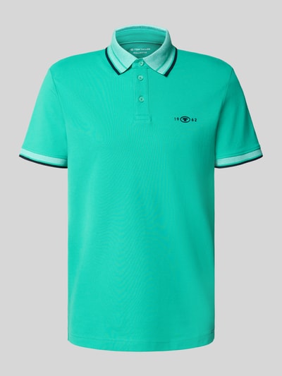 Tom Tailor Regular Fit Poloshirt aus Baumwoll-Mix Grass 2