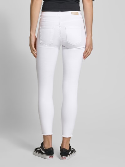 Only Skinny Fit Jeans aus Baumwoll-Mix Modell 'BLUSH' Weiss 5