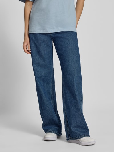 Carhartt Work In Progress Jeansy o szerokim kroju z 5 kieszeniami model ‘Jane’ Niebieski 4