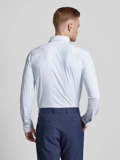 HUGO Slim Fit Business-Hemd aus Baumwolle Modell 'Kenno' Weiss 5