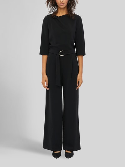 s.Oliver BLACK LABEL Jumpsuit mit Bindegürtel Black 4