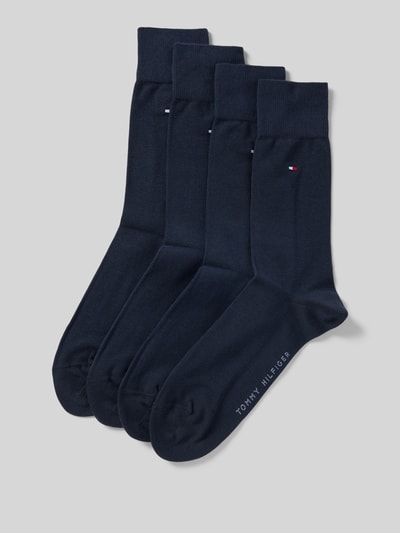 Tommy Hilfiger Socken aus Baumwoll-Mix im 4er-Pack Marine 1