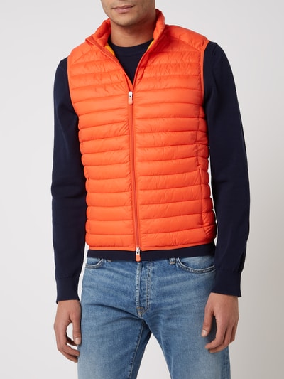 Save The Duck Steppweste mit Stehkragen Modell 'ADAM' Rot 4