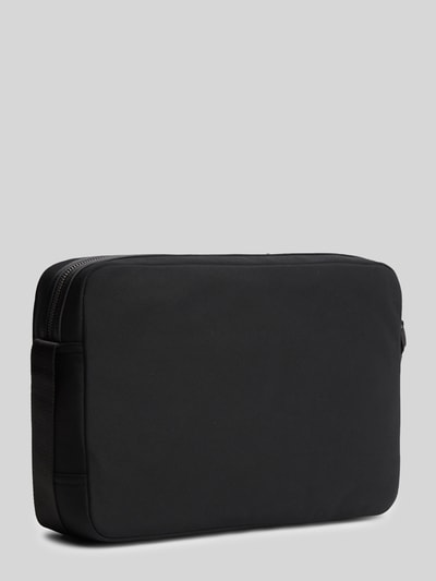 Tommy Hilfiger torba na ramię z napisem z logo model 'TH REPREVE MESSENGER' BLACK 4
