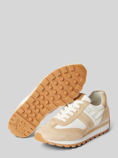 Lauren Ralph Lauren Sneaker mit Label-Badge Modell 'DANI' Sand 4