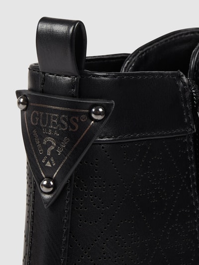 Guess Laarzen met leerlook  Zwart - 2