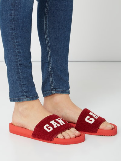 Gant Slides aus Frottee  Rot 3