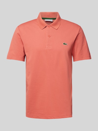 Lacoste Poloshirt met labeldetail Rood - 2