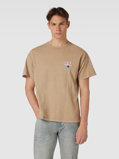 BDG Urban Outfitters T-shirt z okrągłym dekoltem model ‘Fuji Heart’ Beżowy 4