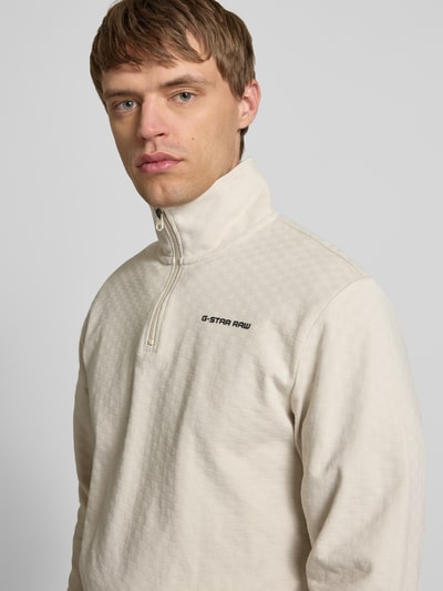 G-Star Raw Schipperstrui van puur katoen Offwhite - 3