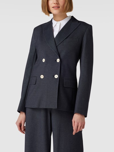 Weekend Max Mara Blazer mit Reverskragen Modell 'Bergen' Marine 4