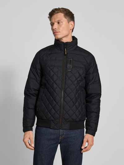 PME Legend Gewatteerd jack met opstaande kraag, model 'GLIDER' Zwart - 4