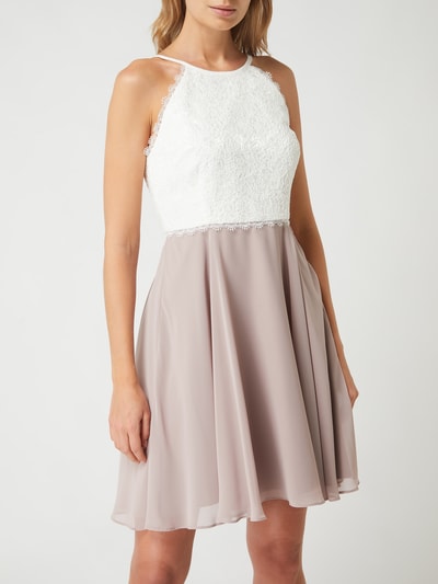 Jake*s Cocktail Cocktailkleid aus Spitze und Chiffon  Mauve 4