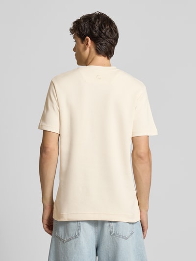 Balr. Regular Fit T-Shirt aus Baumwoll-Mix Offwhite 5