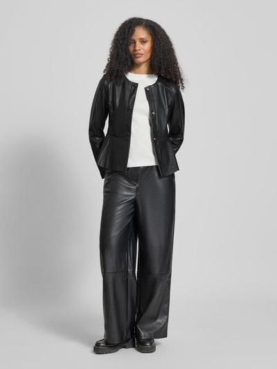 ICHI Żakiet z listwą z zatrzaskami model ‘ZOMA’ Czarny 1