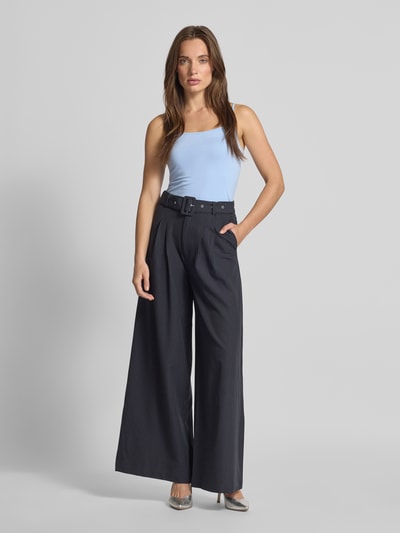 s.Oliver RED LABEL Slim Fit Trägertop aus Baumwoll-Mix Hellblau 1