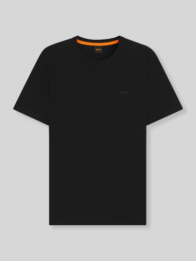 BOSS Orange Regular Fit T-Shirt aus reiner Baumwolle Modell 'TEGOOD' Black 2