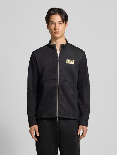 EA7 Emporio Armani Sweatjack met tweewegsritssluiting Zwart - 4