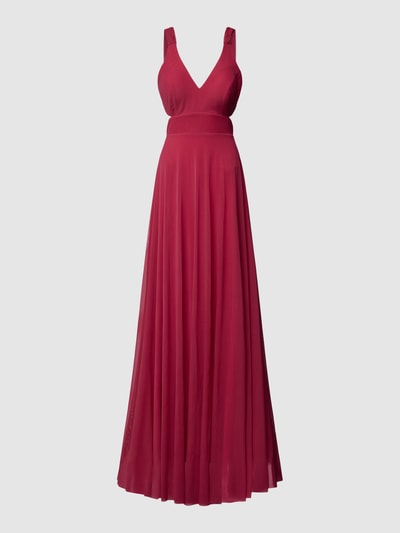 TROYDEN COLLECTION Abendkleid mit rückseitiger Schnürung Pink 2