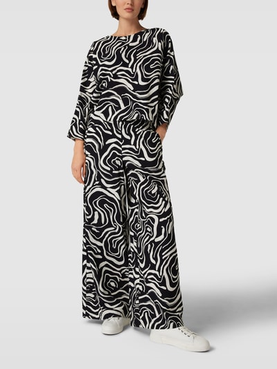 DRYKORN Hose mit Allover-Muster Modell 'CEILING' Black 1