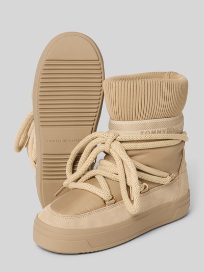 Tommy Hilfiger Laarzen met leer Beige - 4