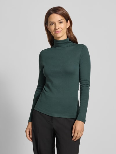 s.Oliver RED LABEL Longsleeve aus reiner Baumwolle Dunkelgruen 4