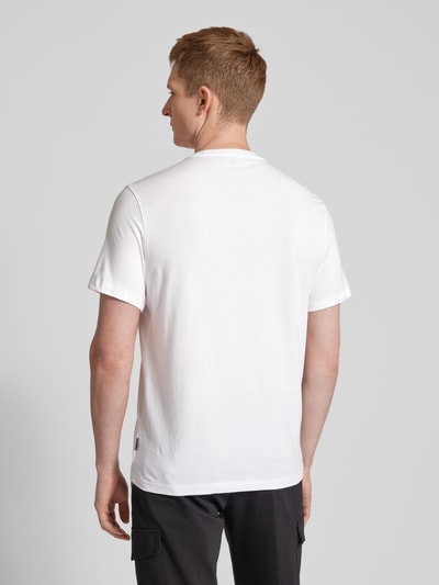 Michael Kors T-shirt met labelprint, model 'SKETCH MK' Wit - 5