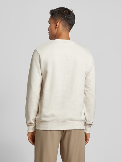 Marc O'Polo Regular Fit Sweatshirt aus reiner Bio-Baumwolle Offwhite 5